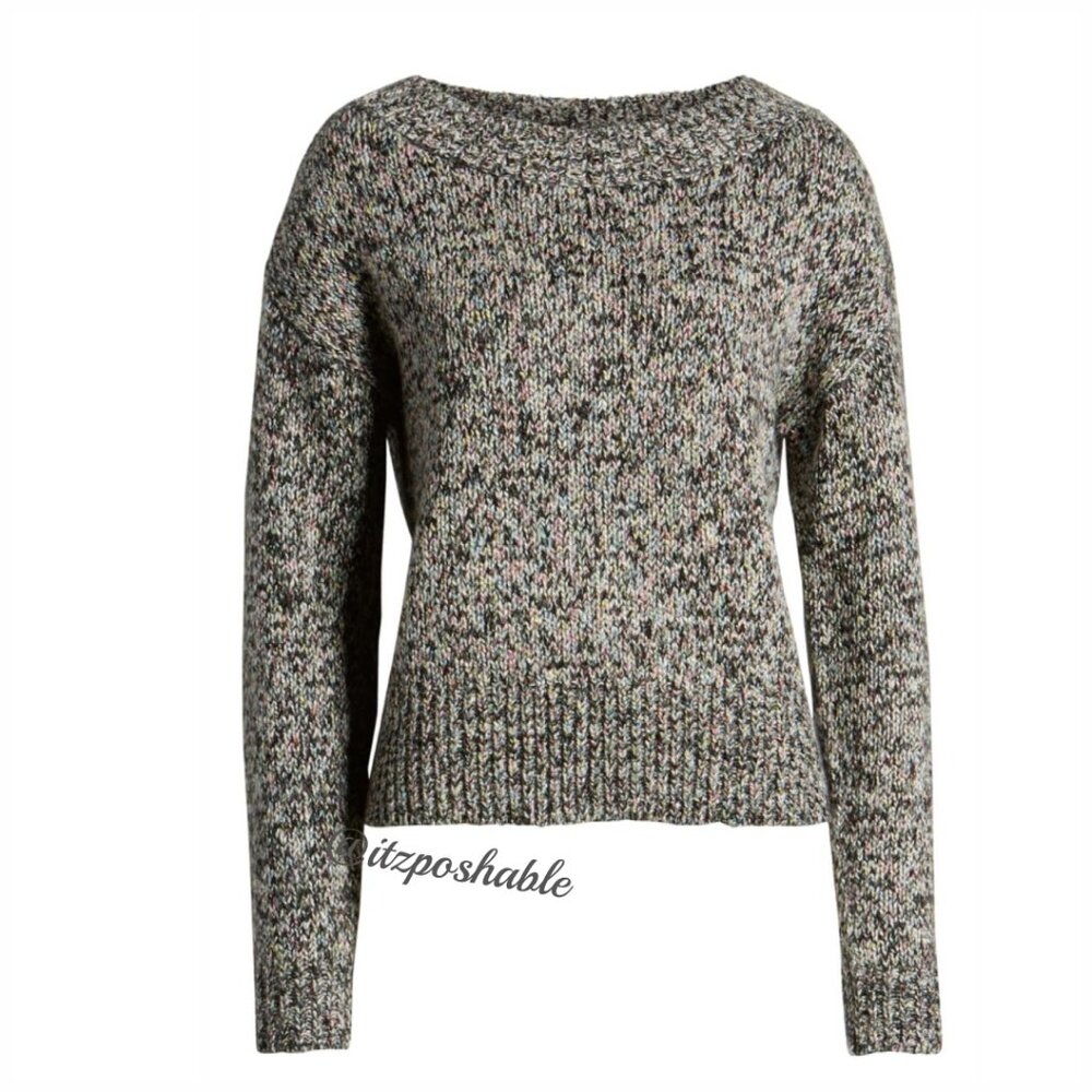 bp Sweater Black Multi Size Large